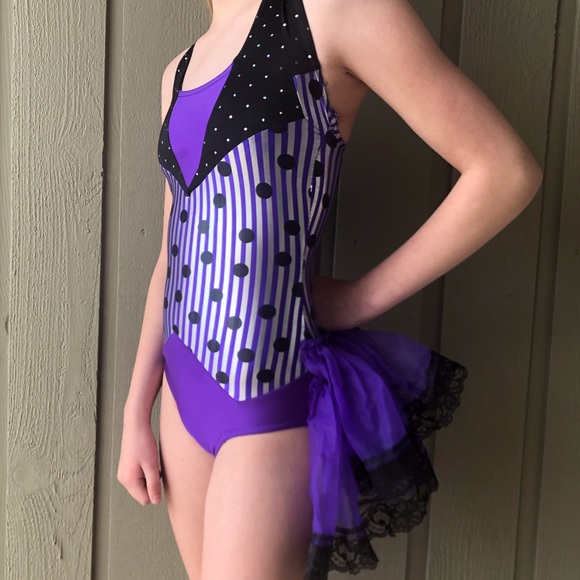 Dance Costume with Hat ~ Girls Size 12-14 - Picture 2 of 11